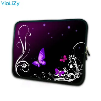 

Purple Butterfly 7.9 Notebook sleeve tablet case 7 Laptop Bag tablet cover mini computer Protective Skin for ipad mini 4 TB-5083