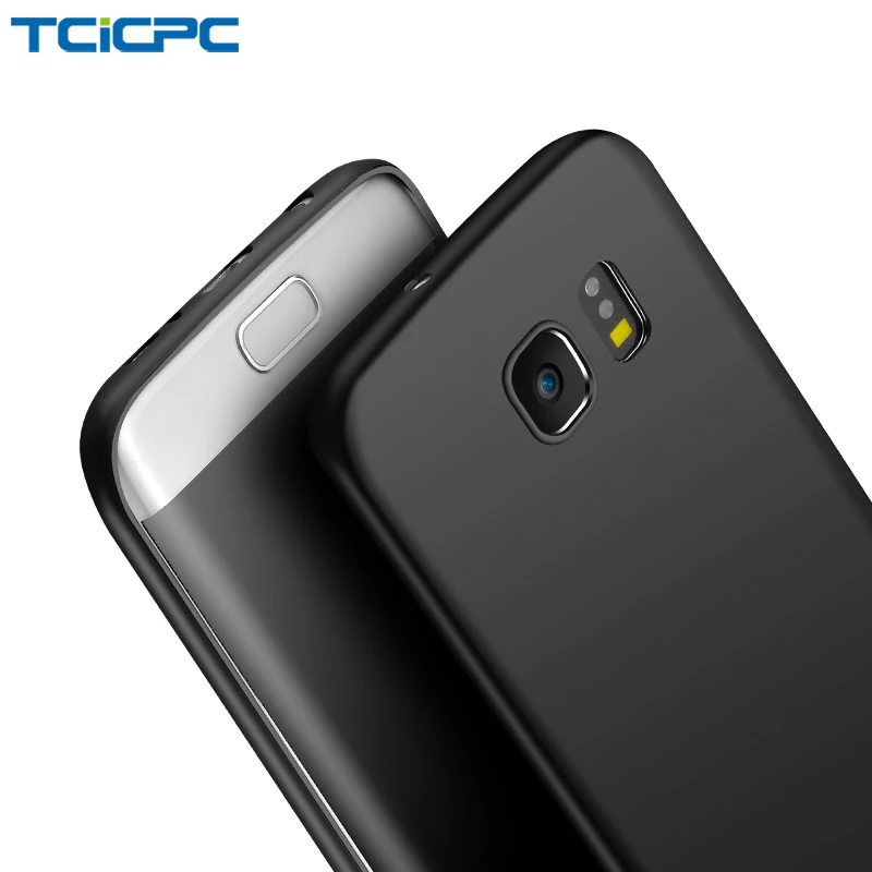 

TCICPC Case for Samsung galaxy S7 S7 edge S6 S6 edge Luxury scrab silicone TPU full protected ultra thin back cover for S7 case