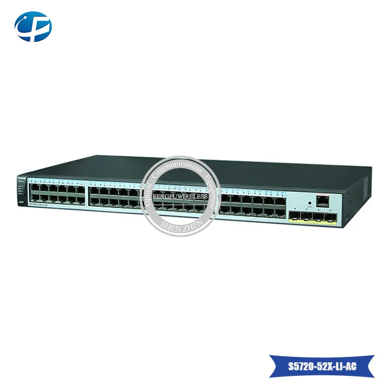 Лучшая цена Хуа Вэй переключатель S5720 52X LI AC 48 Порты и разъёмы гигабитный