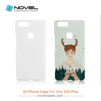 

For Vivo X20 plus blank sublimation 3d phone shell, 100pcs/lot