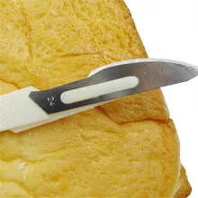 

Plastic Handle Metal Engraving Knife Bread Vegetable Fruit Scalpel Knife Tools Fondant Cake Baking Tools 5937