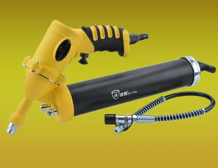 Pistola de engrase neumática de mano, herramienta neumática para engrasar  mantequilla|Herramientas neumáticas| - AliExpress