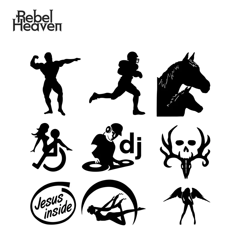 Rebel Heaven Funny Car Sticker Bone Collector Deer Hunting Horse Family Wheelchair Sex Bodybuilder Vinyl Decal Car Assessoires Car Stickers Aliexpress Rebel Heaven Funny Car Sticker Bone Collector Deer Hunting Horse Family Wheelchair Sex Bodybuilder Vinyl Decal Car Assessoires Car Stickers Aliexpress