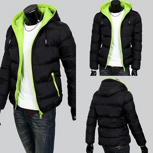

Men Fashion Autumn Winter Casual Hoodie Coat Outwear Overcoat