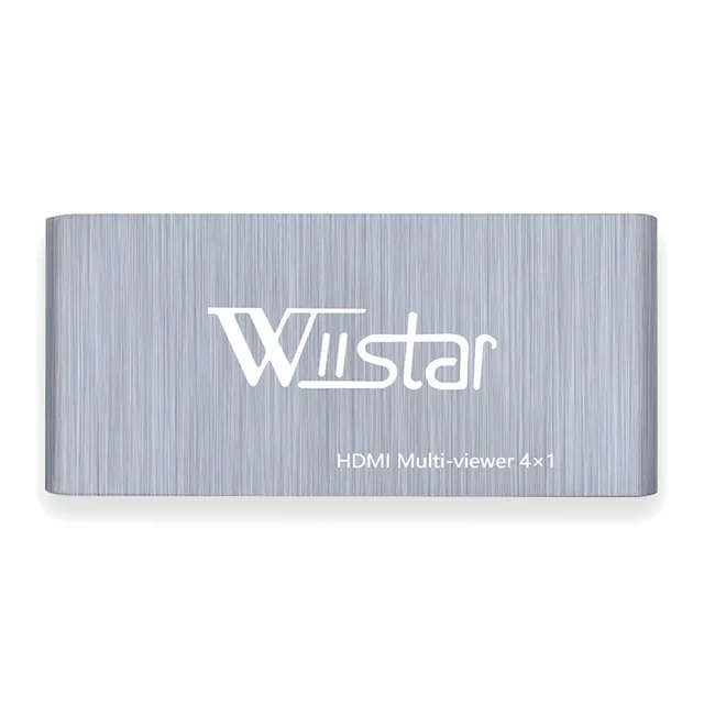 $31.31 Wiistar HDMI Multi-Viewer 4x1 HDMI 4 In 1 Out HDMI Switch 4X1 Support HDMI 1.3 HDCP 1.2 HDMI 4X1