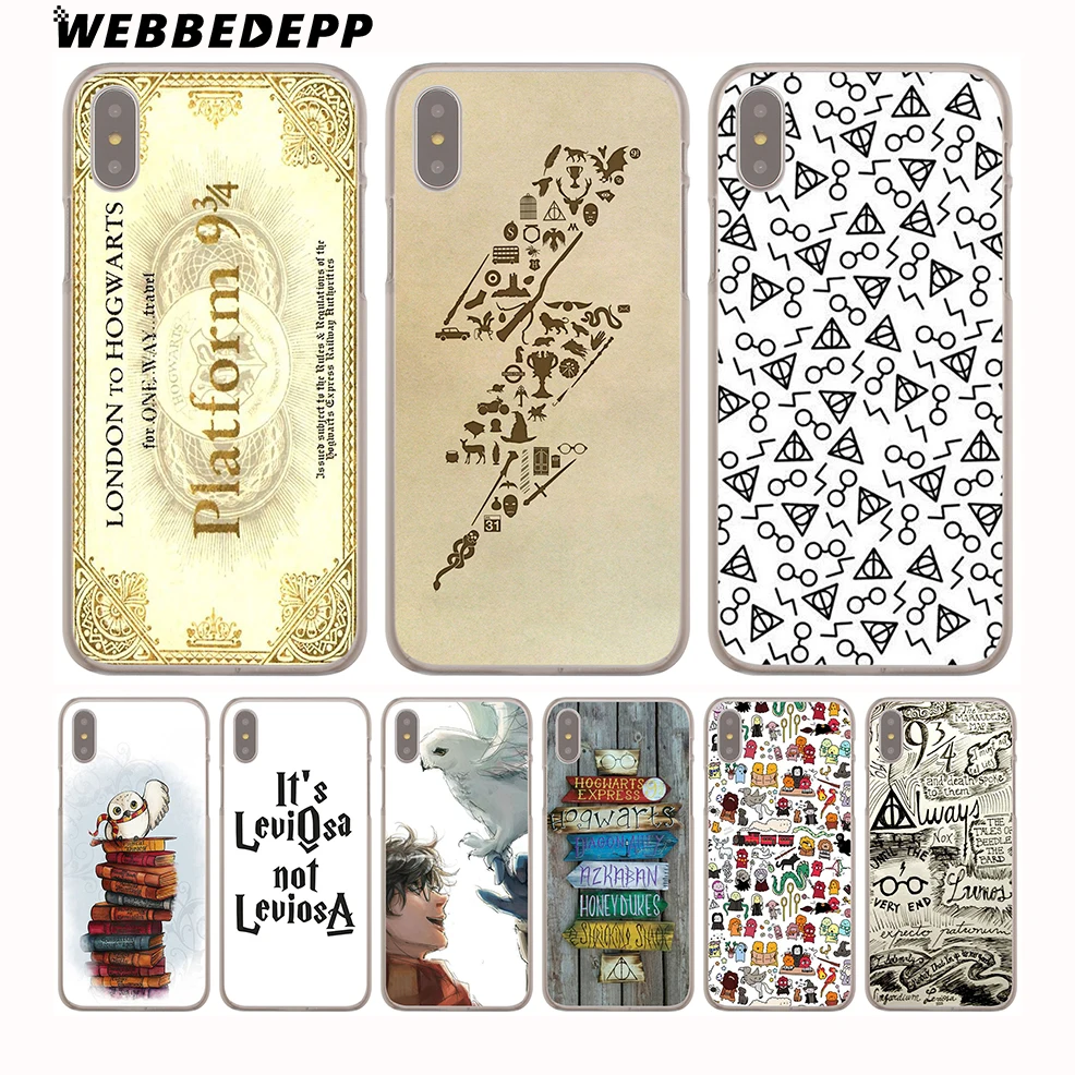 WEBBEDEPP Harry potter dream magic Hard Phone Case for iPhone X XS Max