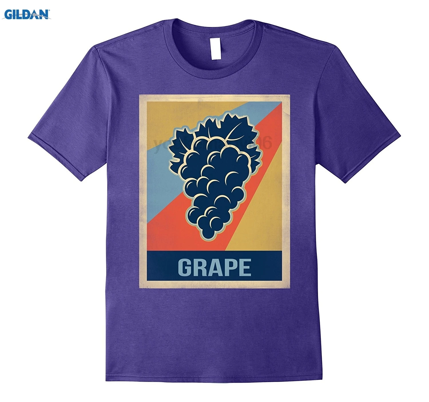 GILDAN Vintage style grape tshirt-in T-Shirts from Men's Clothing on ...