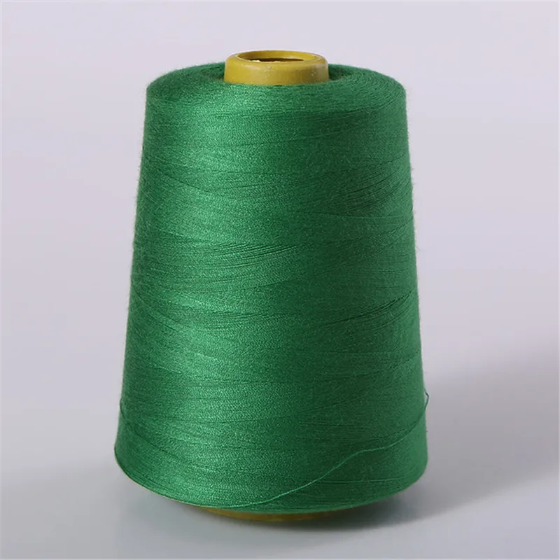 8000 ярдов швейная нить промышленная оверлок швейная машина Полиэстер швейные нитки линия нить для шитья 19 цветов