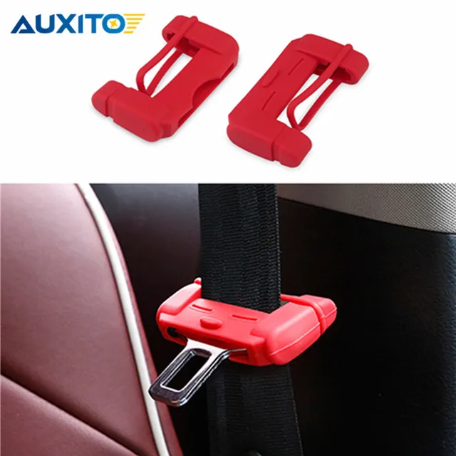 Car Seat Belt Buckle Cover For VW Golf 4 5 Passat B5 B6 Bora Polo Skoda