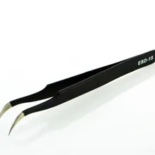 ESD-15 пинцет антимагнитной кислоты высокоэластичный Пинцет из нержавеющей стали Антистатический пинцет