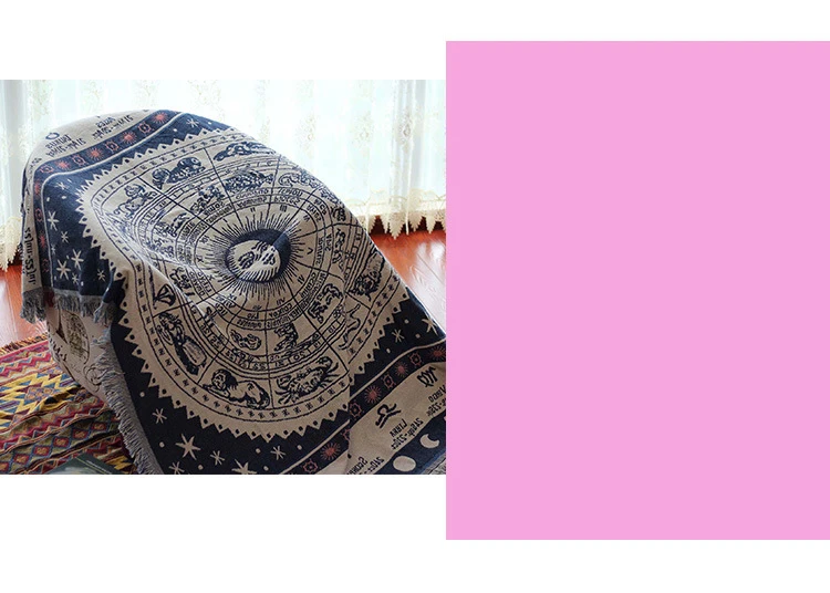 Синий дизайн одеяло для дивана декоративный чехол высокого качества европейский стиль сшитое путешествие самолет одеяло Здоровый Коврик
