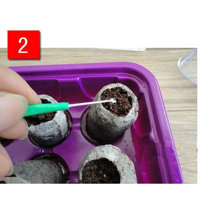 5Pcs seedlings, soil, potted plants, nutrient soil, potted peat particles, seedlings, garden supplies, gardening tools