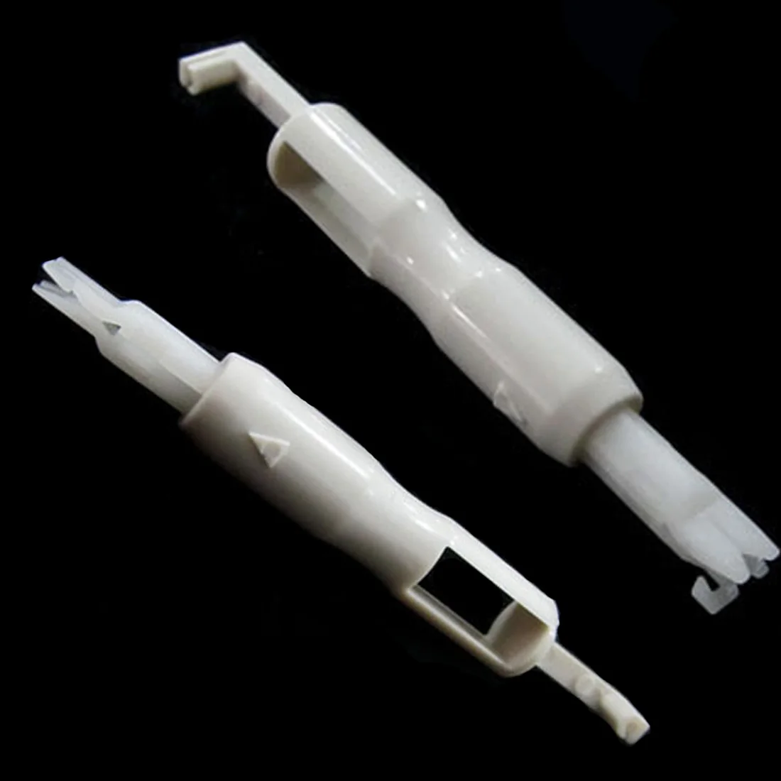 Needle Threader Insertion Applicator Handle Thread For Sewing Tool Machine Sew White 7.2*1 CM