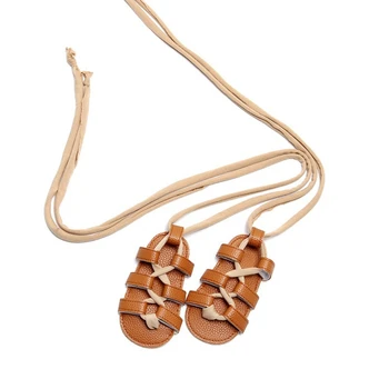 

Baby girls Gladiator Sandals Vintage Brown Black High-top Fashion Roman Kids Sandals Toddler Baby Shoes 0-24M 2019 Summer