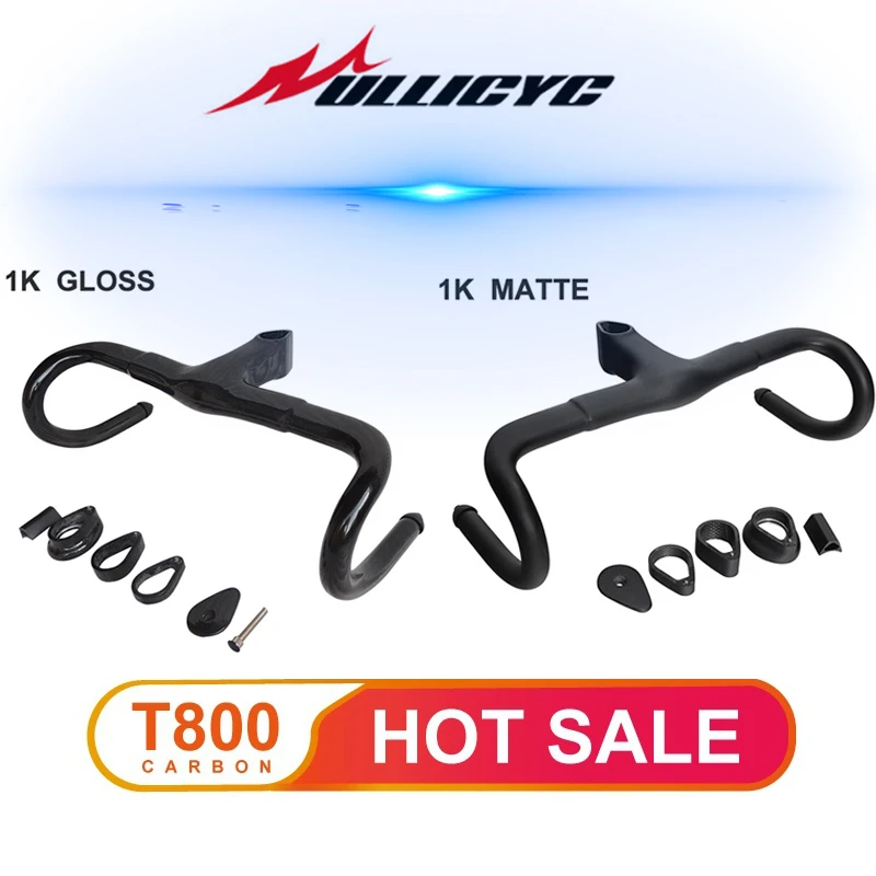 

NO logo 1K handlebar Superstrong (Handlebar with stem) High Quality 1K Full Carbon Road Bicycle Bent Bar free shiip YTB10NO LOGO