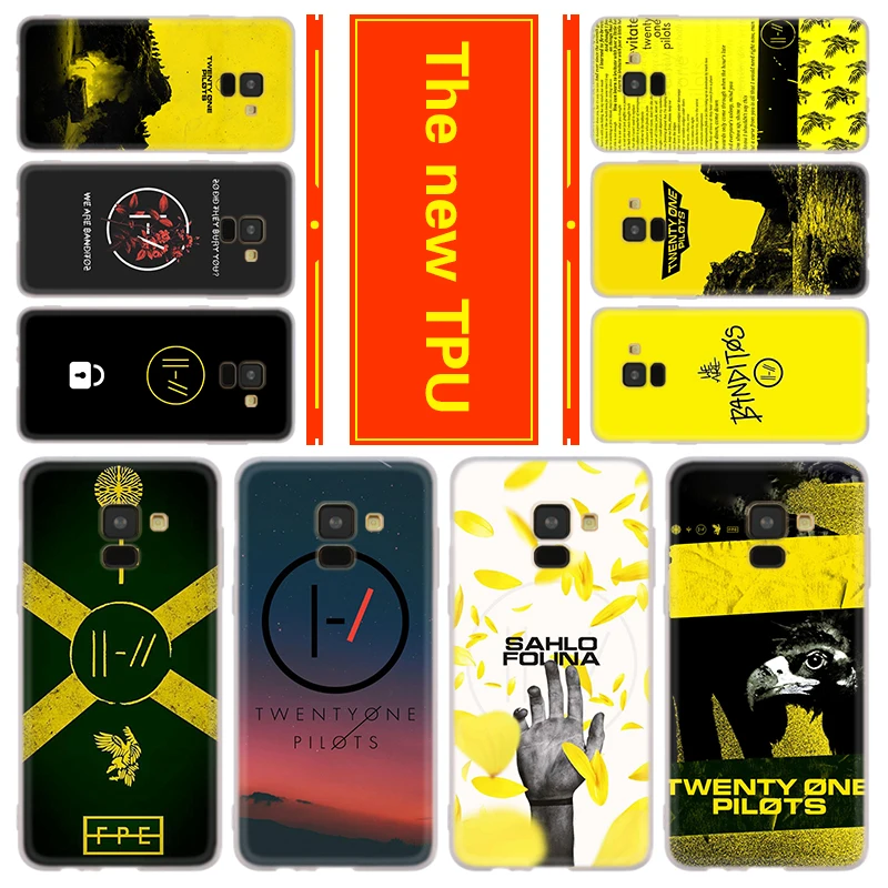 Роскошный чехол для Samsung A32 A52 A72 A12 A42 5g A21S A50 A51 A3 A5 A6 A7 A8 Plus 2018 2017 Twenty One Pilots | Мобильные