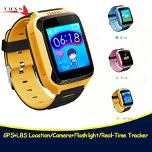 

Touch Screen Smart GPS LBS Tracker Location SOS Call Remote Monitor Camera Flashlight Watch Wristwatch for Kids Student Pk Q750