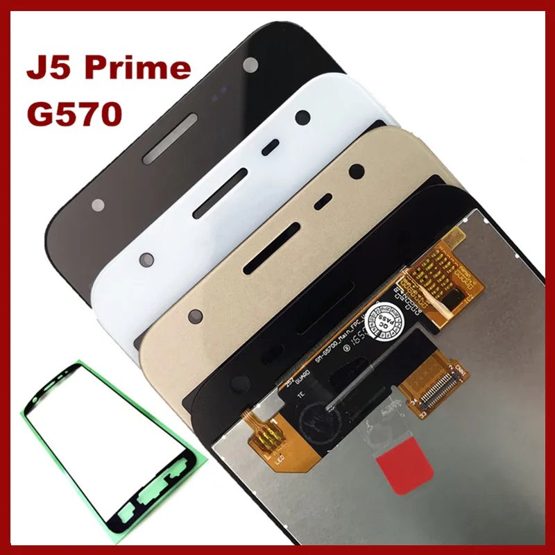 Замена датчика G570 LCD для SAMSUNG Galaxy J5 Prime G570F SM-G570F ЖК-дисплей кодирующий