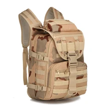 40L Outdoor Backpack Multifunction Sports Sport Bag Molle Tactical Bag Water Resistant Military Rucksack For Climbing