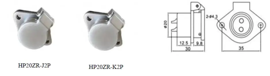 weipu socket size