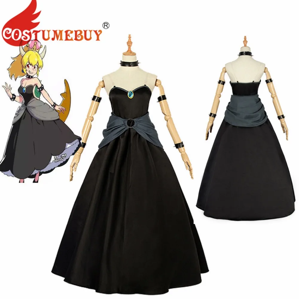 Costumebuy Game Bowsette Cosplay Costume Anime Kuppa Koopa Hime Princess Cosplay Dress L920 Anime Costumes Aliexpress