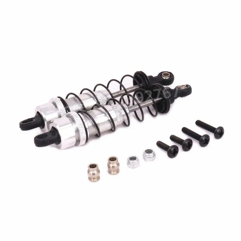 

2 Pieces RC Car Aluminum Alloy Upgrade Oil Filled Front Shock Absorber For 1/10 Scale Models Kyosho Optima 4WD CNC Hobby Buggy