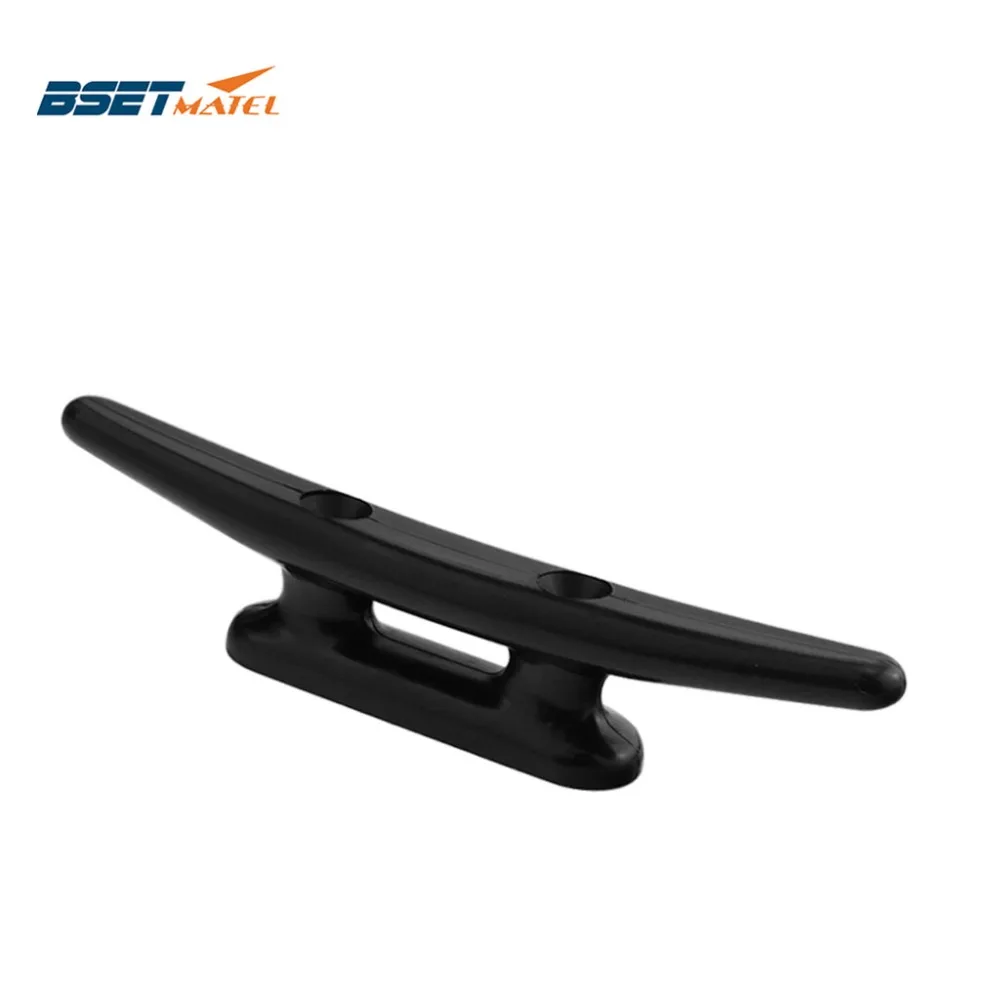 

160 200mm Nylon Plastic Low Flat Cleat Open Base cleat Marine Boat Yacht Deck Line Rope Tie Boat Hardware Accessories