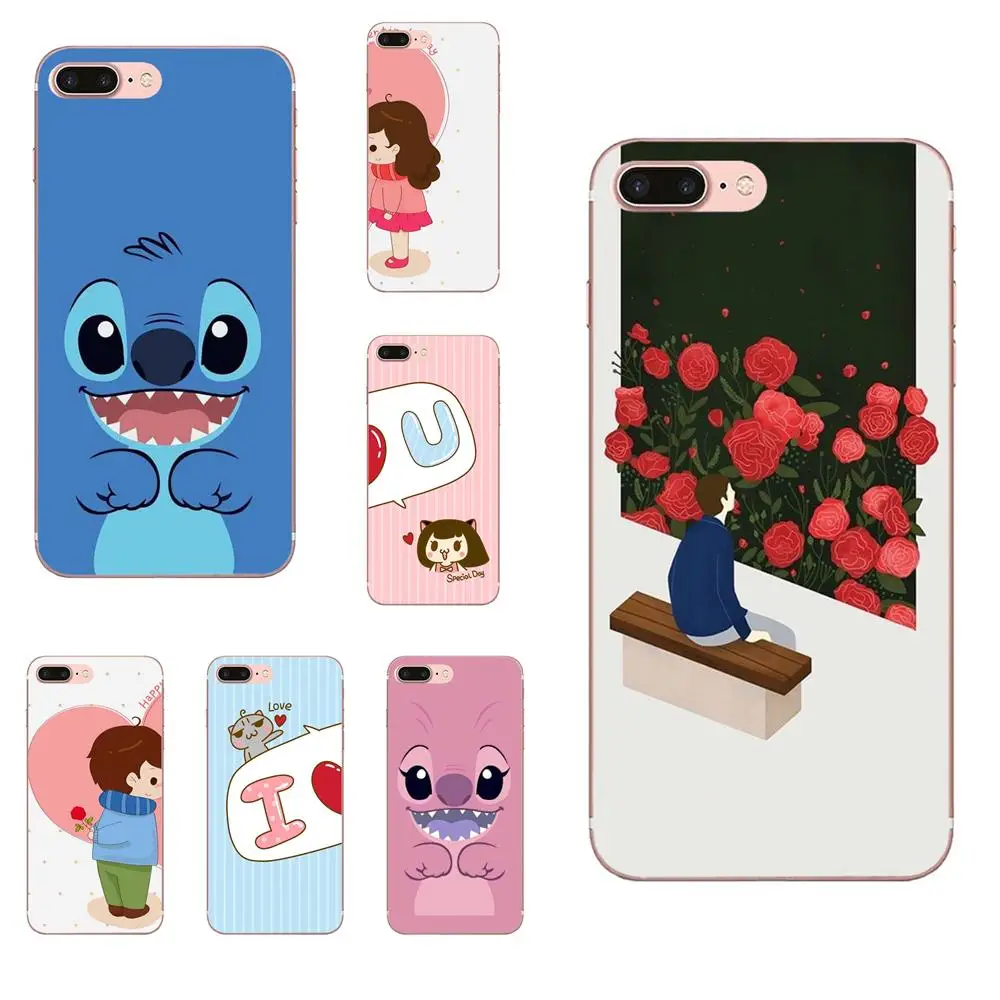 Sweethearts Lover For Galaxy Grand Alpha G850 Core2 Prime S2 I9082 A3 A5 A7 On5 On7 2015 2016 2017 Soft TPU New Style | Мобильные