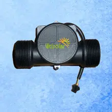 USN-HS141TA Холла Датчик расхода воды 5-150L/M G1-1/" DN32 ABS пищевой материал двухсторонний Датчик потока турбины