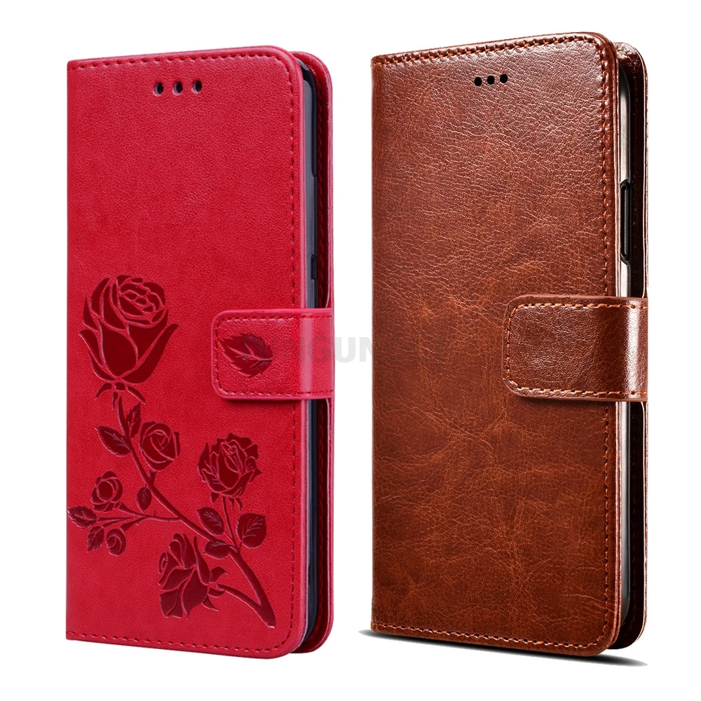 

For Huawei Y6 Pro 2019 Case Protection Stand Style PU Leather Flip Case For Huawei Y 6 Pro 2019 Cover Phone Wallet Funda Bag