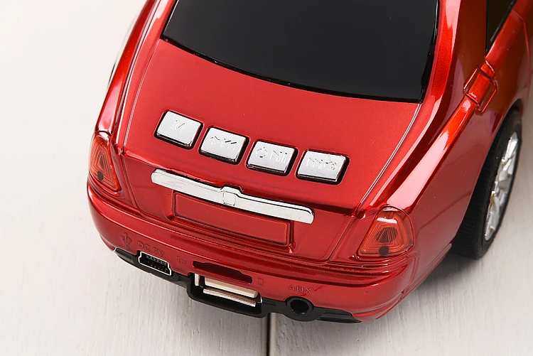 Беспроводной Bluetooth динамик модель автомобиля дизайн стерео Hifi Поддержка FM радио