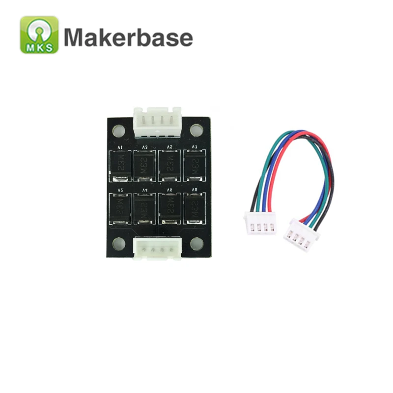 5 قطعة 3D طابعة أجزاء MKS سلاسة جديد الملحق وحدة TL-سلاسة ل محرك متدرج السائقين MKS SBASE Anet A8 a6 اندر