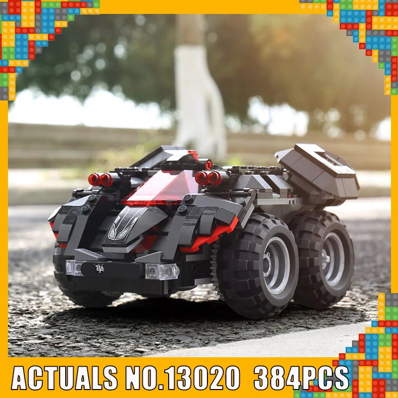 

Yeshin 13020 13030 384 Pcs Movie Series The Remote Control Batmobile Car Set Building Blocks Bricks Kids Birthday Gift
