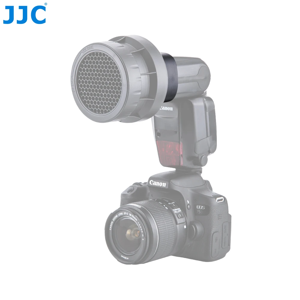 JJC Flash Softbox Ring Mount Honeycomb Grid Speedlite Adapter for CANON 580EXII /580EX YN 560II/YN 565EX/YN 568EXII/YN560 IV| |