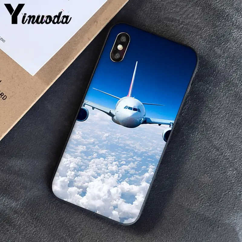 Aircraft Airplane fly travel cloud Sky
