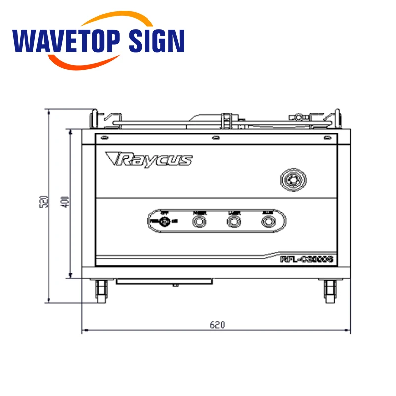 Raycom 20 W-100 W Q-switched импульсный волоконный лазер серии GQM 1064nm высокое качество лазерная маркировочная машина DIY часть