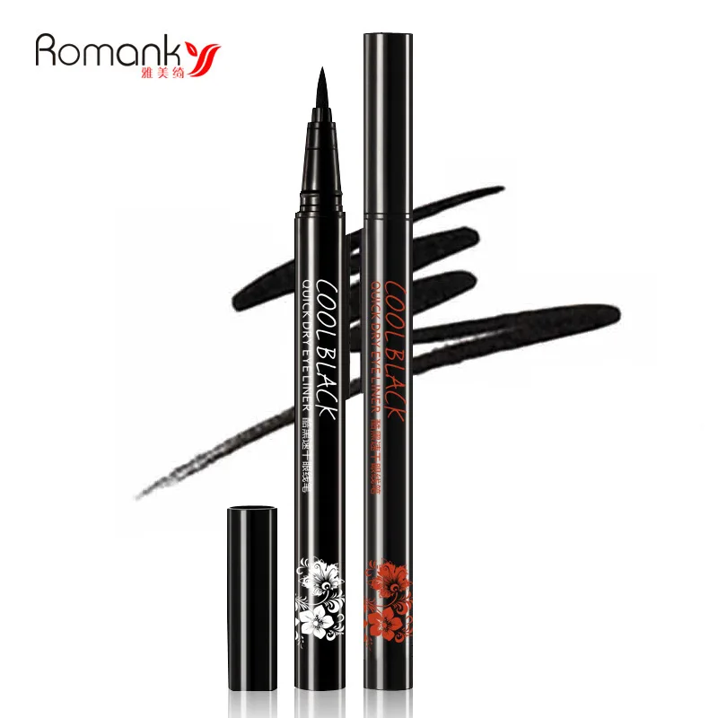 

YMQ 2 Style Choose Black Long Lasting Eye Liner Pencil Waterproof Eyeliner Smudge-Proof Cosmetic Beauty Makeup Liquid