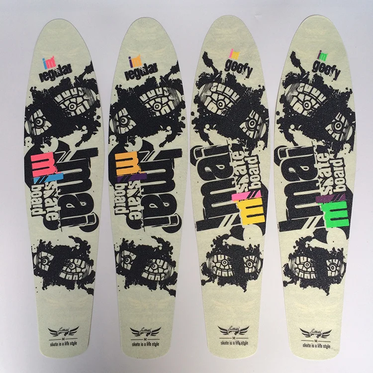 Grip Tape Fits Penny Board Skateboard 22inch Cruiser Glow in Darktape