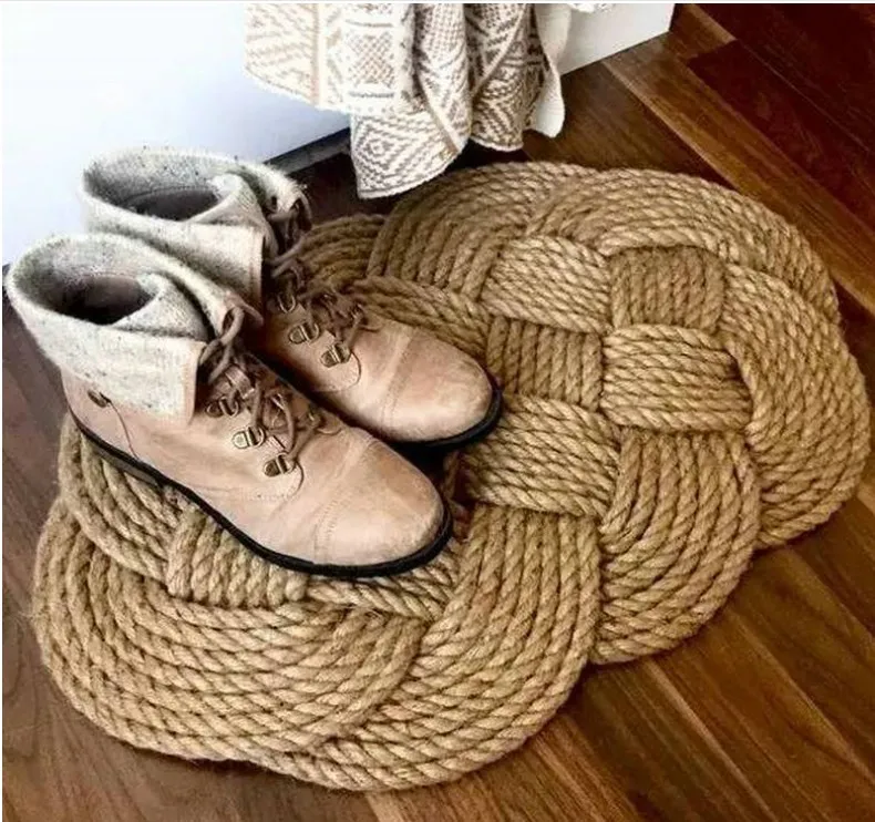 4mm 5mm 6mm 8mm 10mmx100m Sisal Ropes Jute Twine Rope Natural Hemp Cord Decor Cat Pet Scratching Home Art Decor jute rope sisal rope