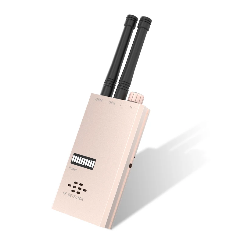 High Sensitivity Wireless Signal Transmitting Detector with GSM & GPS Dual Antenna for Anti-Wireless AV Tapping with Voice Alarm