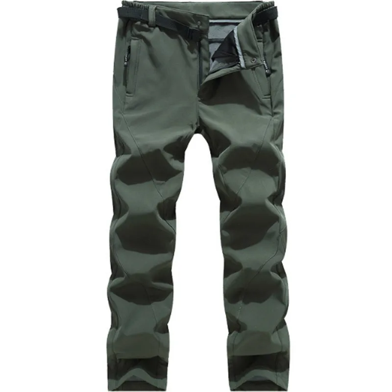 Man Winter Waterproof Fishing Trekking Softshell Fleece Outdoor Hiking