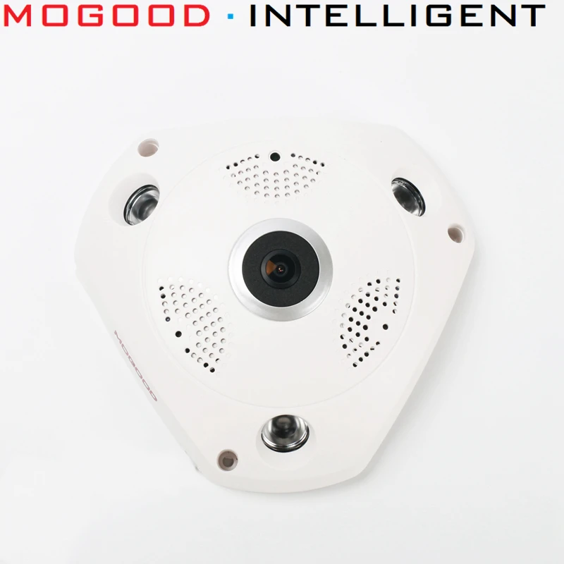 IP-камера MoGood рыбий глаз 360 градусов 3 Мп встроенный микрофон | Безопасность и