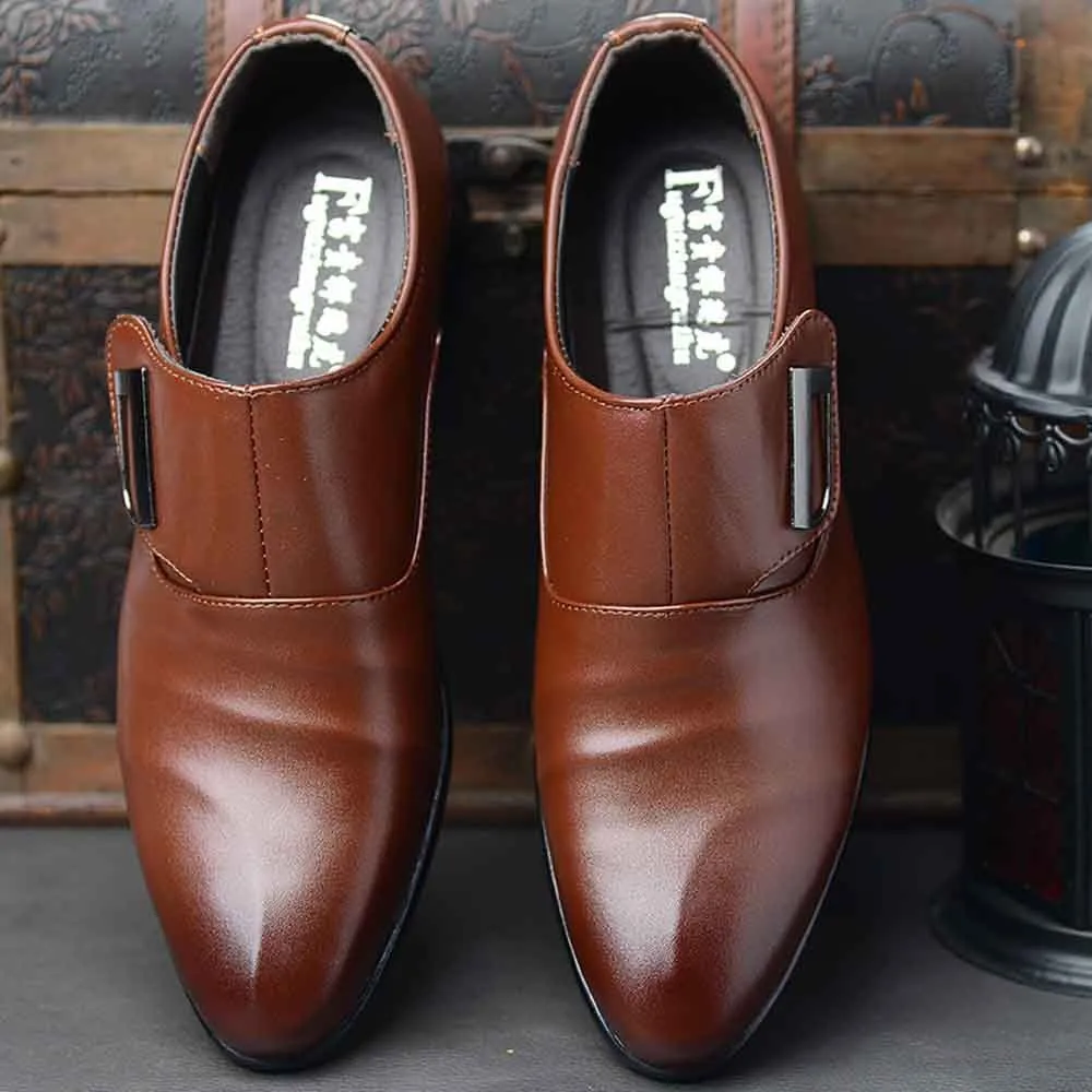 La Formelle Robe Hiver Cuir Plat socks En Homme 2018 Italien Chaussures Pu Plus Dec4 47 bw Sculpté Taille Hommes Pour Wingtip Bk Oxford Classique 38 RZIqqw7