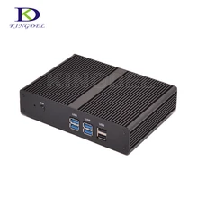 HTPC Intel Celeron 2955U/3205U Dual LAN Intel HD Graphics HDMI VGA LAN гостиная мини-компьютер