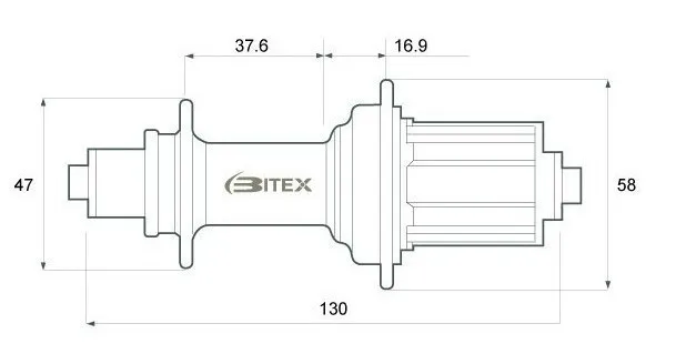 260 г! Керамика подшипники BITEX raf10/rar9 Super Light дорожный велосипед подшипник концентраторы велосипед hubset до 20 24 Отверстия черный, белый цвет cycing