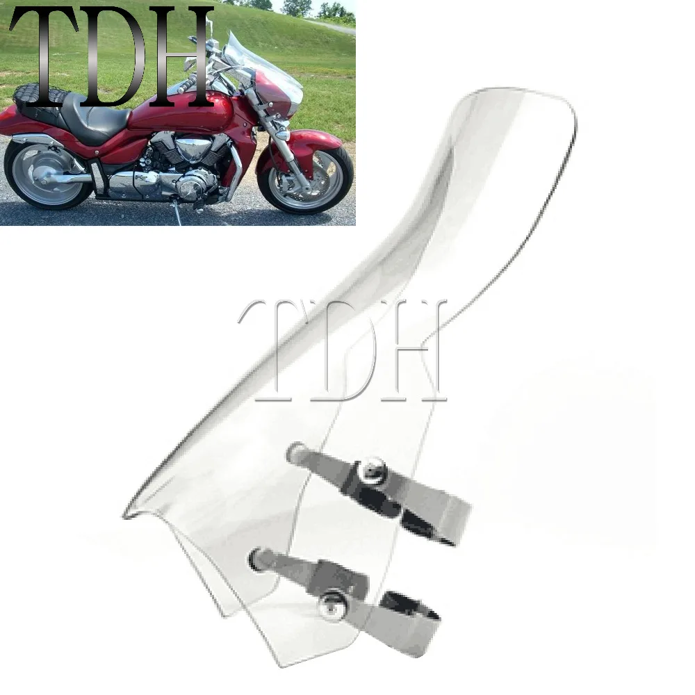 Мотоцикл 3 цвета ветровое стекло V "форма лобовое стекло для Suzuki Boulevard M109R M50 M90 2006