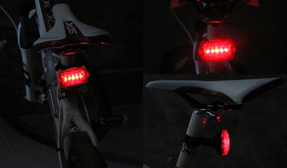 VICTGOAL светодиодный велосипед светильник набор яркая велосипедная рулевая колонка светильник Подсветка светодиодный Велоспорт вспышки света светильник задний светильник MTB Предупреждение светильник пакет