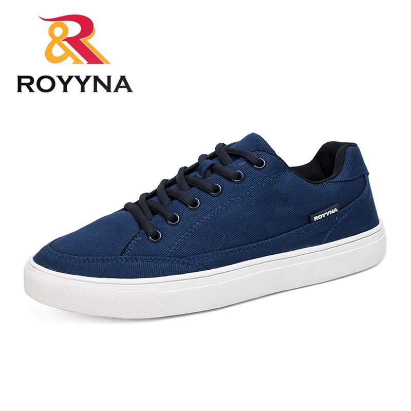 

ROYYNA New Arrivals Popular Style Men Canvas Shoes Breathable Lace Up Men Casual Shoes Comfortable Male Shoes Free Fast Shipping