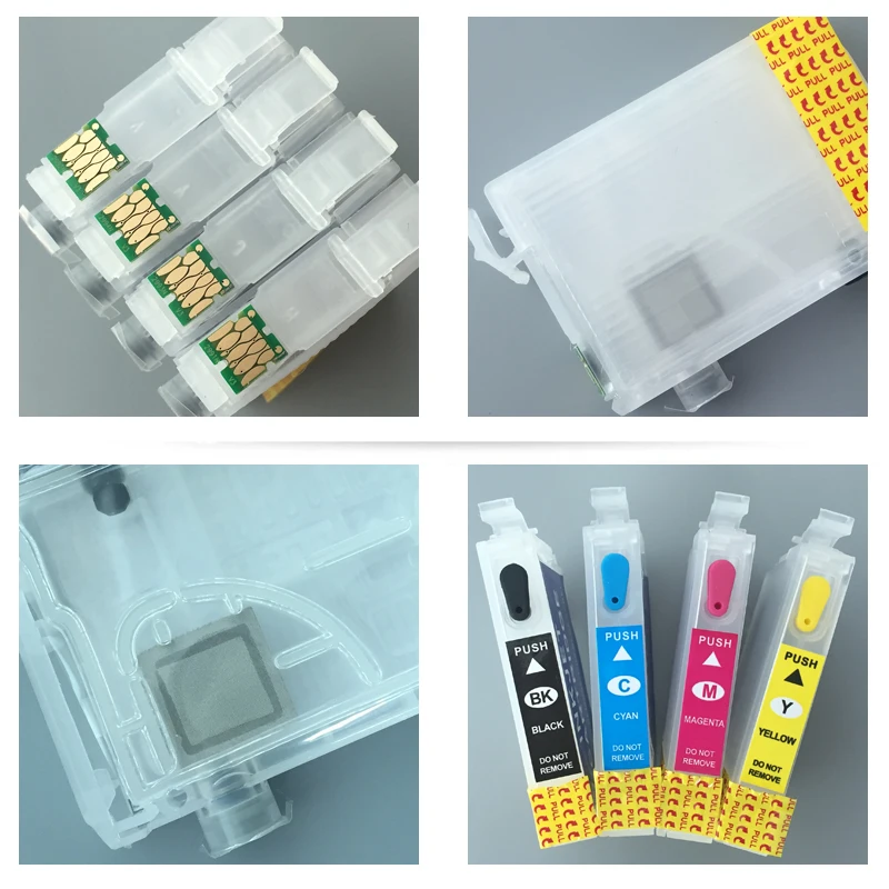 T1801 T1811 Refillable Ink Cartridge for Epson XP325 XP102 XP202 XP205 XP305 XP225 XP322 XP422 Printer T1801 T1811 Ink Cartridge