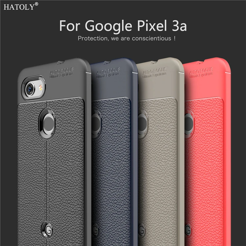 

For Google Pixel 3a Case Cover For Google Pixel 2 3 3a XL Leather Case Rubber Silicone Shell Soft Phone Case for Google Pixel 3a